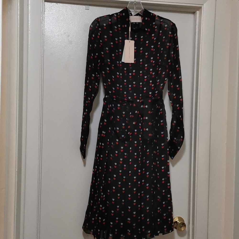 Christopher Kane Silk Heart Dress.